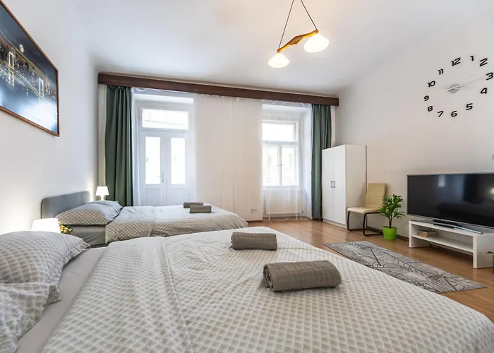 아파트 Wenceslas Square 2 Bedroom